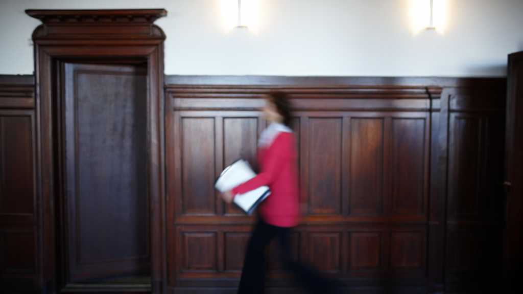woman walking